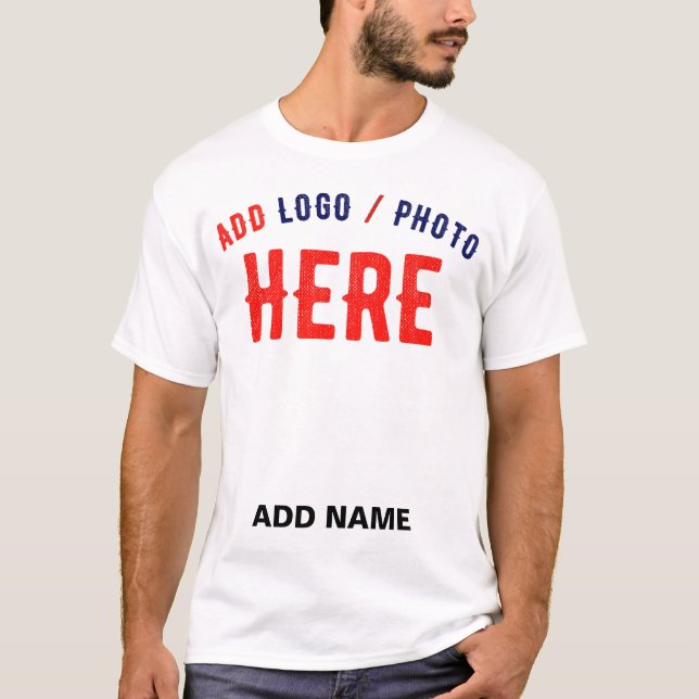 CAMISETA MARCA VERIFICADA BRANCA PERSONALIZÁVEL MODERNA (Frente)
