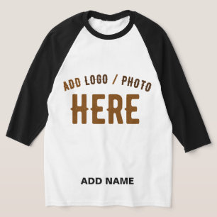 CAMISETA MARCA VERIFICADA BRANCA PERSONALIZÁVEL MODERNA