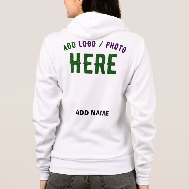 CAMISETA MARCA VERIFICADA BRANCA PERSONALIZÁVEL MODERNA (Verso)