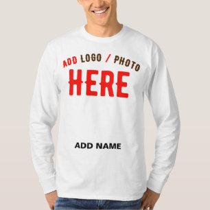 CAMISETA MARCA VERIFICADA BRANCA PERSONALIZÁVEL MODERNA