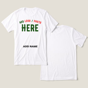 CAMISETA MARCA VERIFICADA BRANCA PERSONALIZÁVEL MODERNA