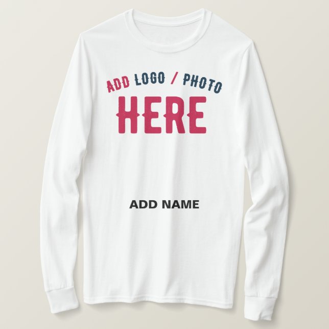 CAMISETA MARCA VERIFICADA BRANCA PERSONALIZÁVEL MODERNA (Frente do Design)