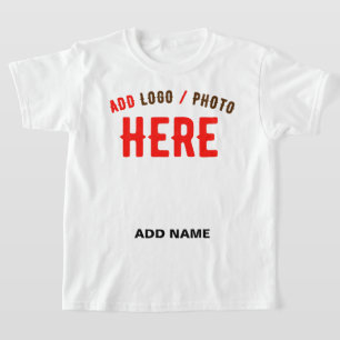 CAMISETA MARCA VERIFICADA BRANCA PERSONALIZÁVEL MODERNA