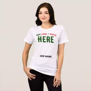 CAMISETA MARCA VERIFICADA BRANCA PERSONALIZÁVEL MODERNA