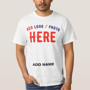 CAMISETA MARCA VERIFICADA BRANCA PERSONALIZÁVEL MODERNA