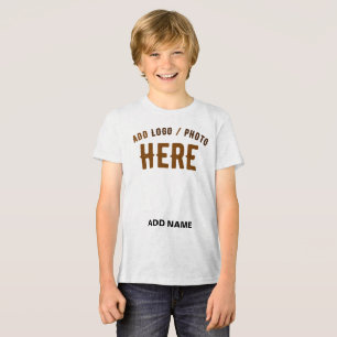 CAMISETA MARCA VERIFICADA BRANCA PERSONALIZÁVEL MODERNA