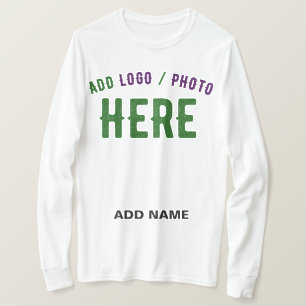 CAMISETA MARCA VERIFICADA BRANCA PERSONALIZÁVEL MODERNA