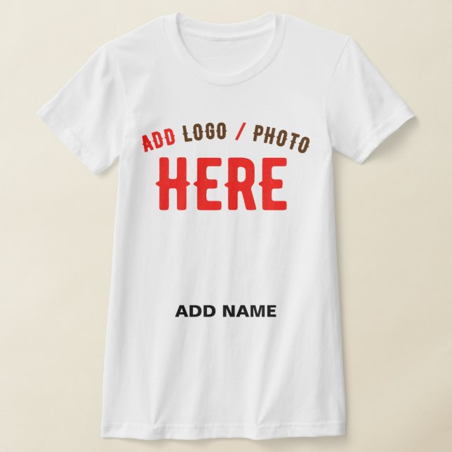CAMISETA MARCA VERIFICADA BRANCA PERSONALIZÁVEL MODERNA (Postura )