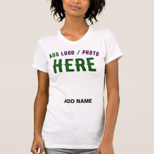 CAMISETA MARCA VERIFICADA BRANCA PERSONALIZÁVEL MODERNA