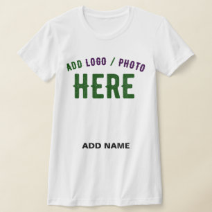 CAMISETA MARCA VERIFICADA BRANCA PERSONALIZÁVEL MODERNA