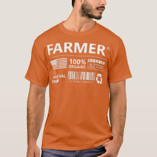 Camiseta Marcação do fazendeiro Fazendo Fazenda engraçada
