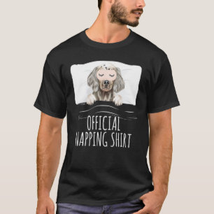 Camiseta Marcação Oficial de Máscara de Sono de Setter Ingl