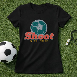 Camiseta Marcador de Gol de Futebol com Orgulho