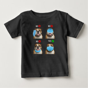 Camiseta Marcador Inglês - Posição da Máscara Direita V