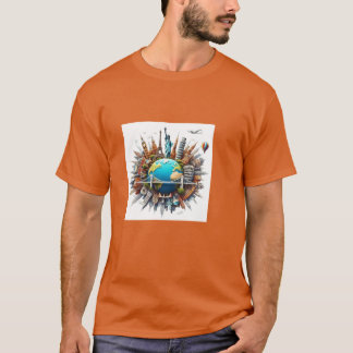 Camiseta Marcas do Mundo