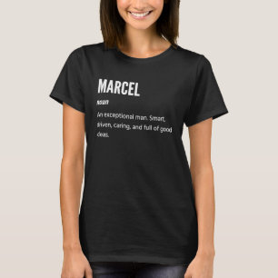 Camiseta Marcel é Noun um homem excepcional