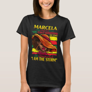 Camiseta Marcela Primeiro Nome Sobrenome Família História N