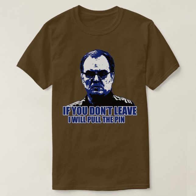 Camiseta Marcelo Bielsa El Loco (Frente do Design)