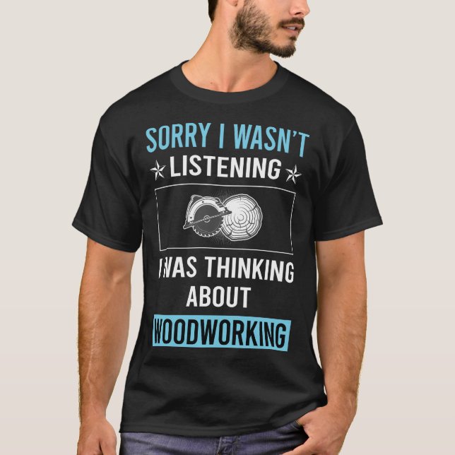 Camiseta Marcenaria Não Atenta Marcenário (Frente)