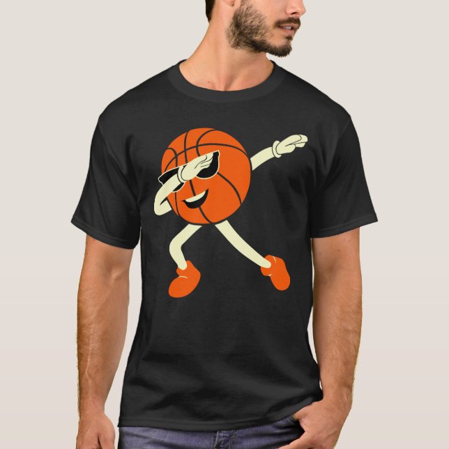 Camiseta March Madness Slam Dunk: Entusiasmo de basquetebol (Frente)
