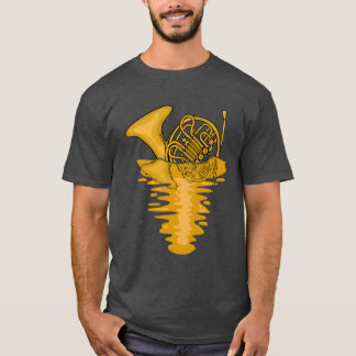 Camiseta Marcha Artística de Corne Francês Banda Masculina
