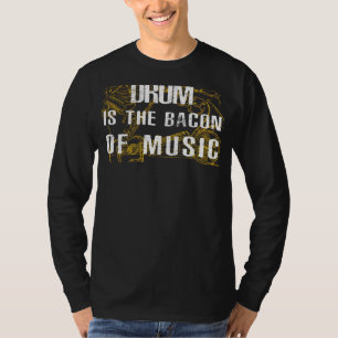 Camiseta Marcha até o Beat com o Drum: O Bacon da Música Te