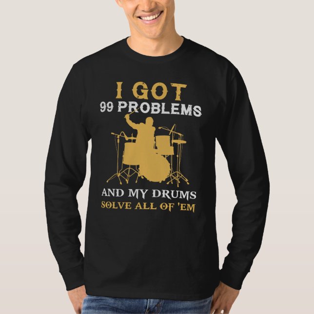 Camiseta Marcha até o Beat: Drumming Resolve todos os 99 do (Frente)