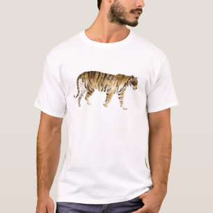 Camiseta Marcha de Tigre de Aquarela