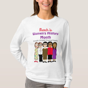 Camiseta Marcha é a História da Mulher Mês