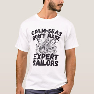 Camiseta Marcha Engraçada Para Barcos Marinheiros Capitão H