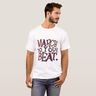 Camiseta Marcha para o seu espancamento