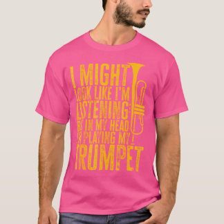 Camiseta Marchando Banda Na Minha Cabeça Eu Estou Tocando M