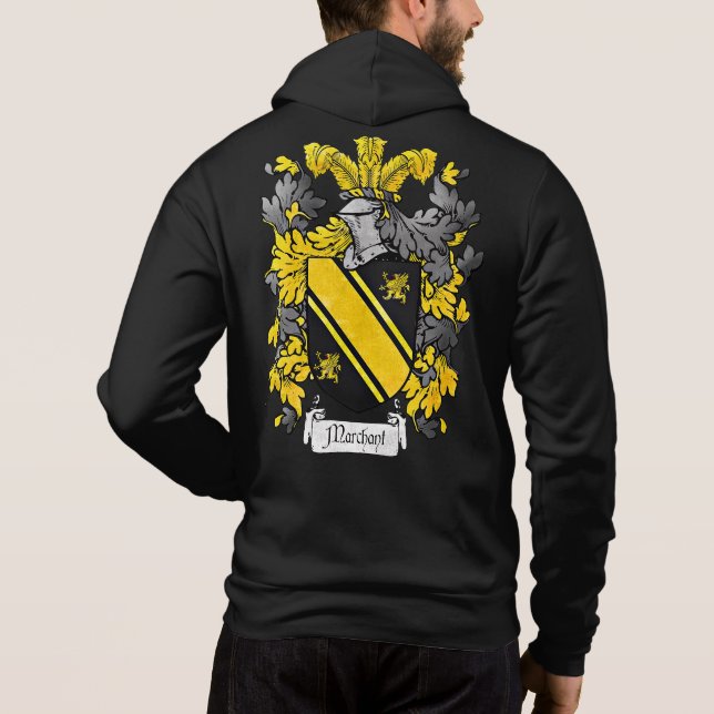 Camiseta Marchant Casaco de Braços Hoodie (Verso)