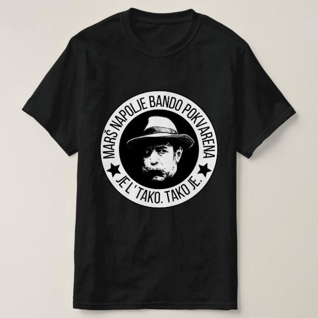 Camiseta Marchar para fora Gangue Corrompida (Frente do Design)