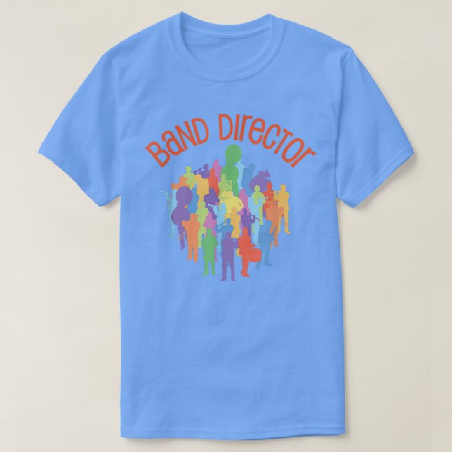 Camiseta Marching Band Director School Music Camp  (Frente do Design)