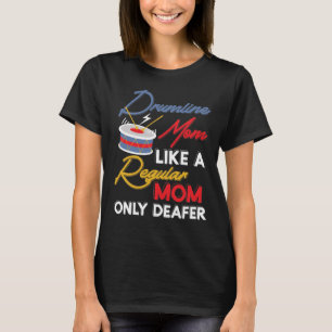 Camiseta Marching Banda Drumline Corps Mãe Normal Mãe