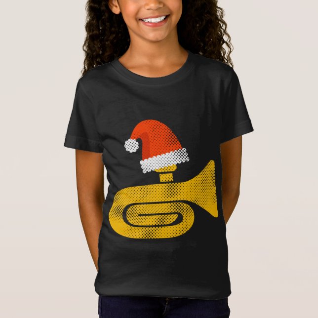 Camiseta Marching Banda Funny Tuba (Frente)