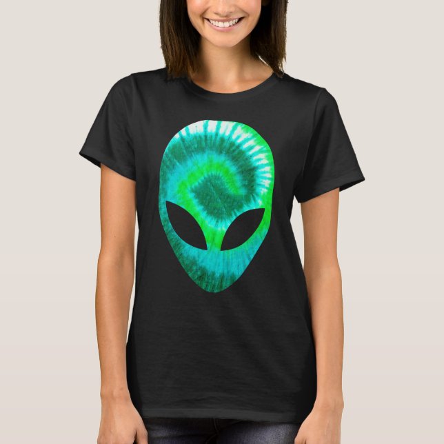 Camiseta Marciano Extraterrestre da Cabeça de alienígena -  (Frente)
