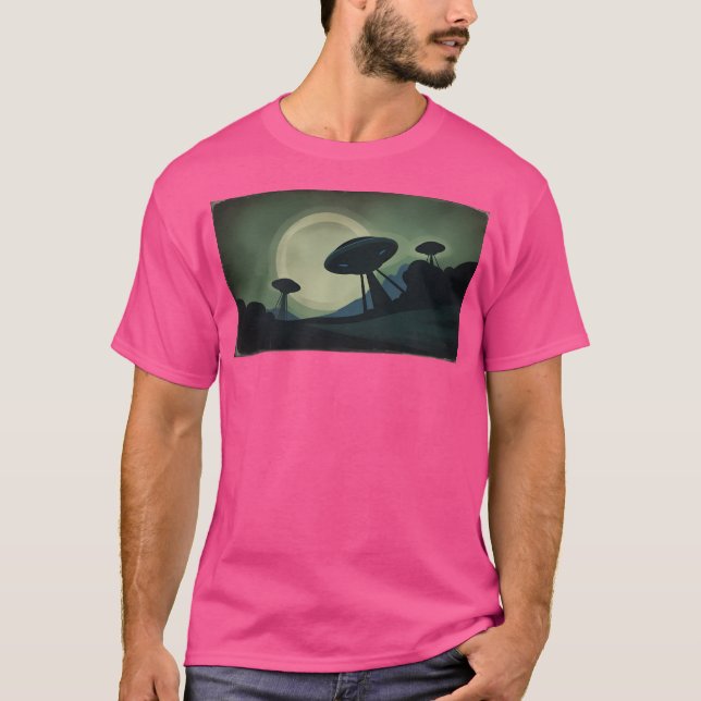 Camiseta Marcianos Desembarcaram (Frente)