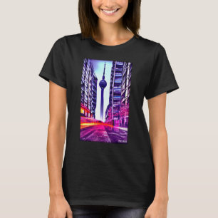 Camiseta Marco de visão da cidade de Berlim, Torre de Berli