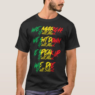 Camiseta Março do Orgulho Negro da América Latina dia 10