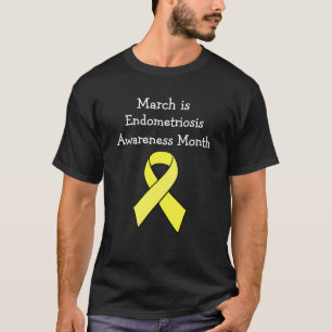 Camiseta Março é Mês de Consciência da Endometriose