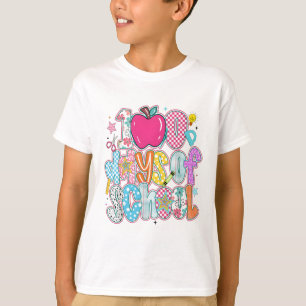 Camiseta Marco Educativo de 100 Dias Divertido Estudante