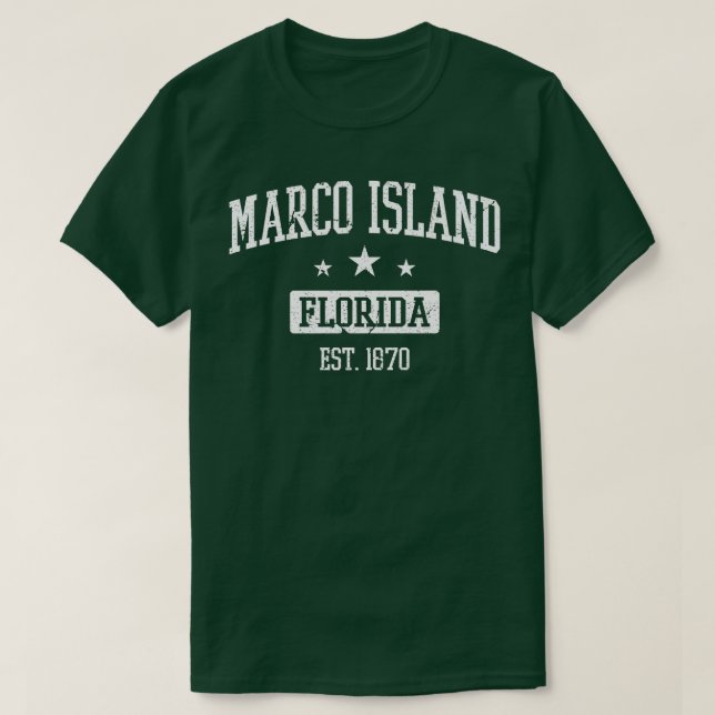 Camiseta Marco Island Est (Frente do Design)