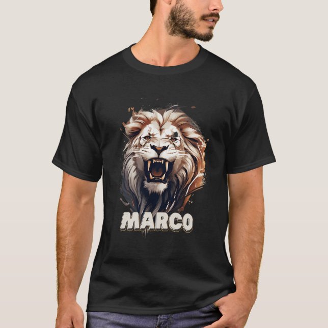 Camiseta Marco O Raio Da Coragem (Frente)