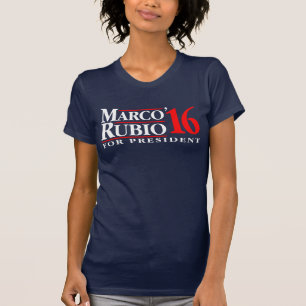Camiseta Marco Rubio para o presidente