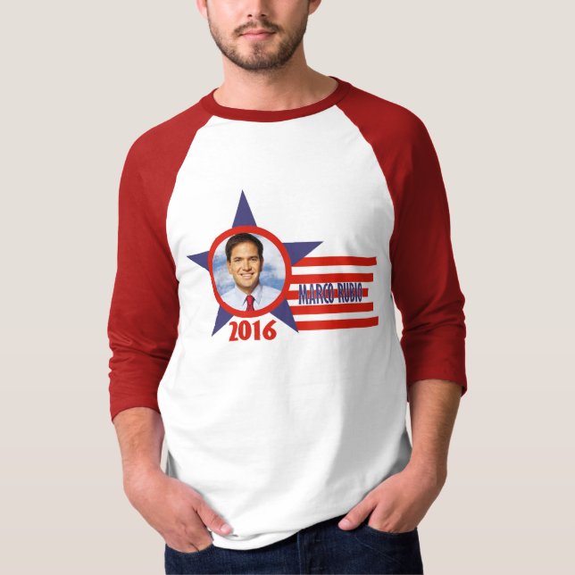 Camiseta Marco Rubio para o presidente (Frente)