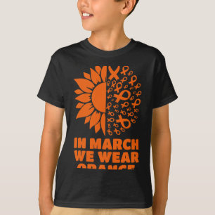 Camiseta Março Vestimos Esclerose Múltipla de Girassol Awar
