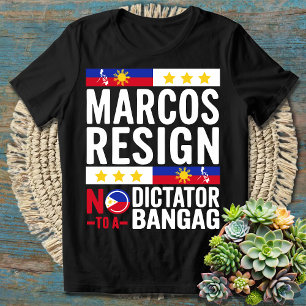 Camiseta Marcos Resign - Não a um Ditador