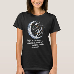Camiseta Marcus Aurelius Stoic Diz Que A Vida É Bonita